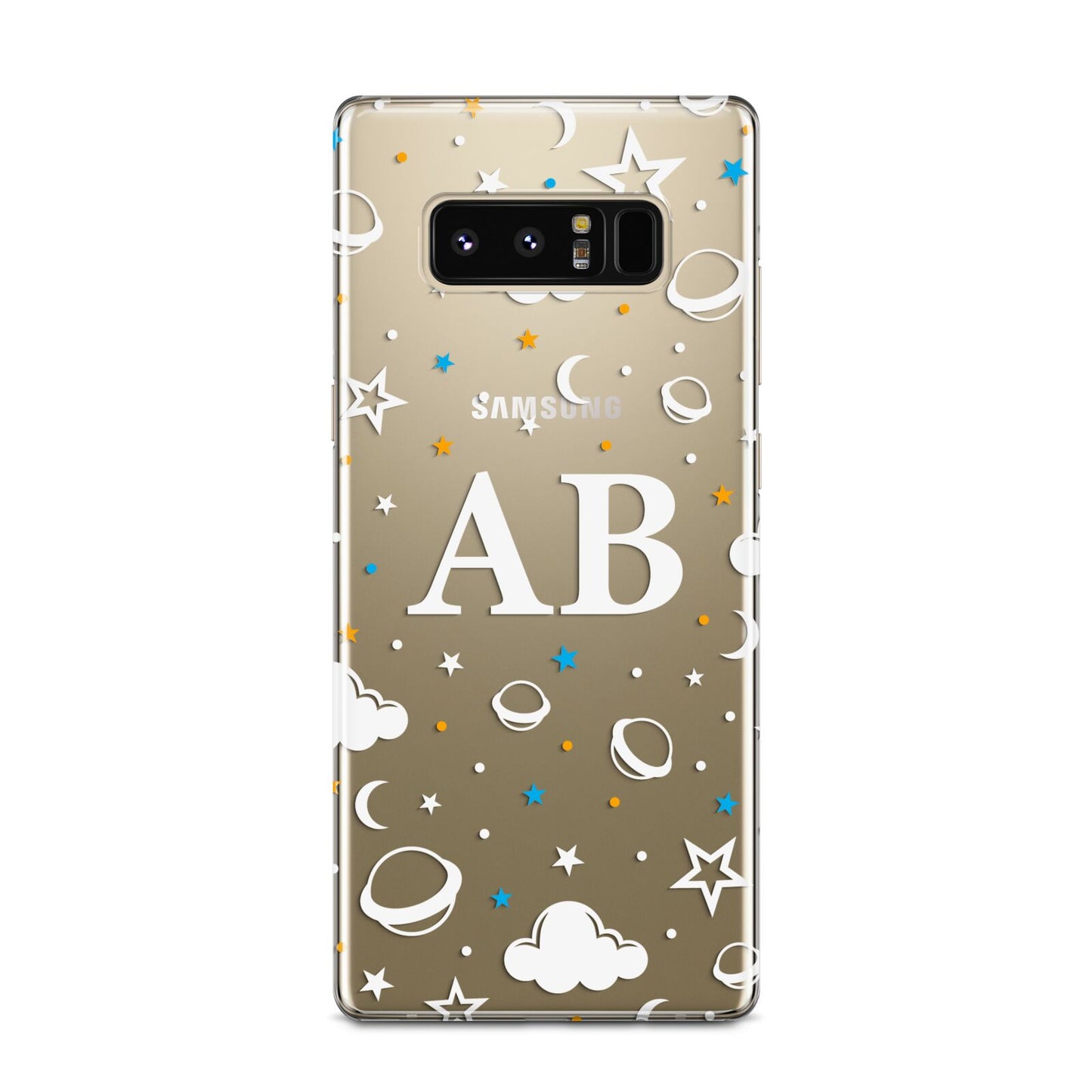 Astronomical Initials Samsung Galaxy Note 8 Case