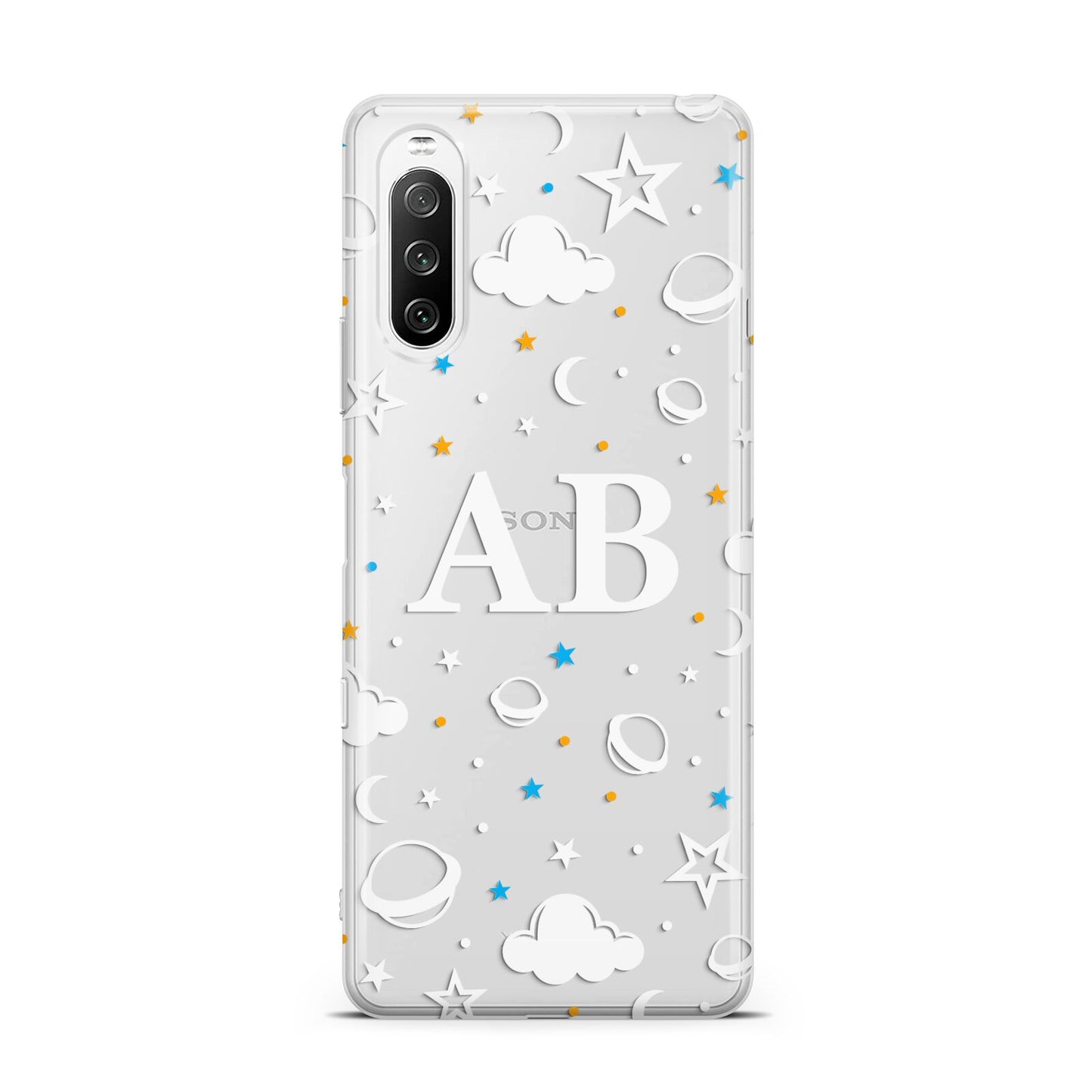Astronomical Initials Sony Xperia 10 III Case
