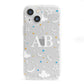 Astronomical Initials iPhone 13 Mini Clear Bumper Case