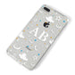 Astronomical Initials iPhone 8 Plus Bumper Case on Silver iPhone Alternative Image