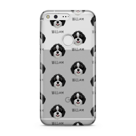 Aussiedoodle Icon with Name Google Pixel Case
