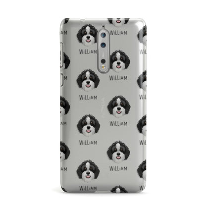 Aussiedoodle Icon with Name Nokia Case