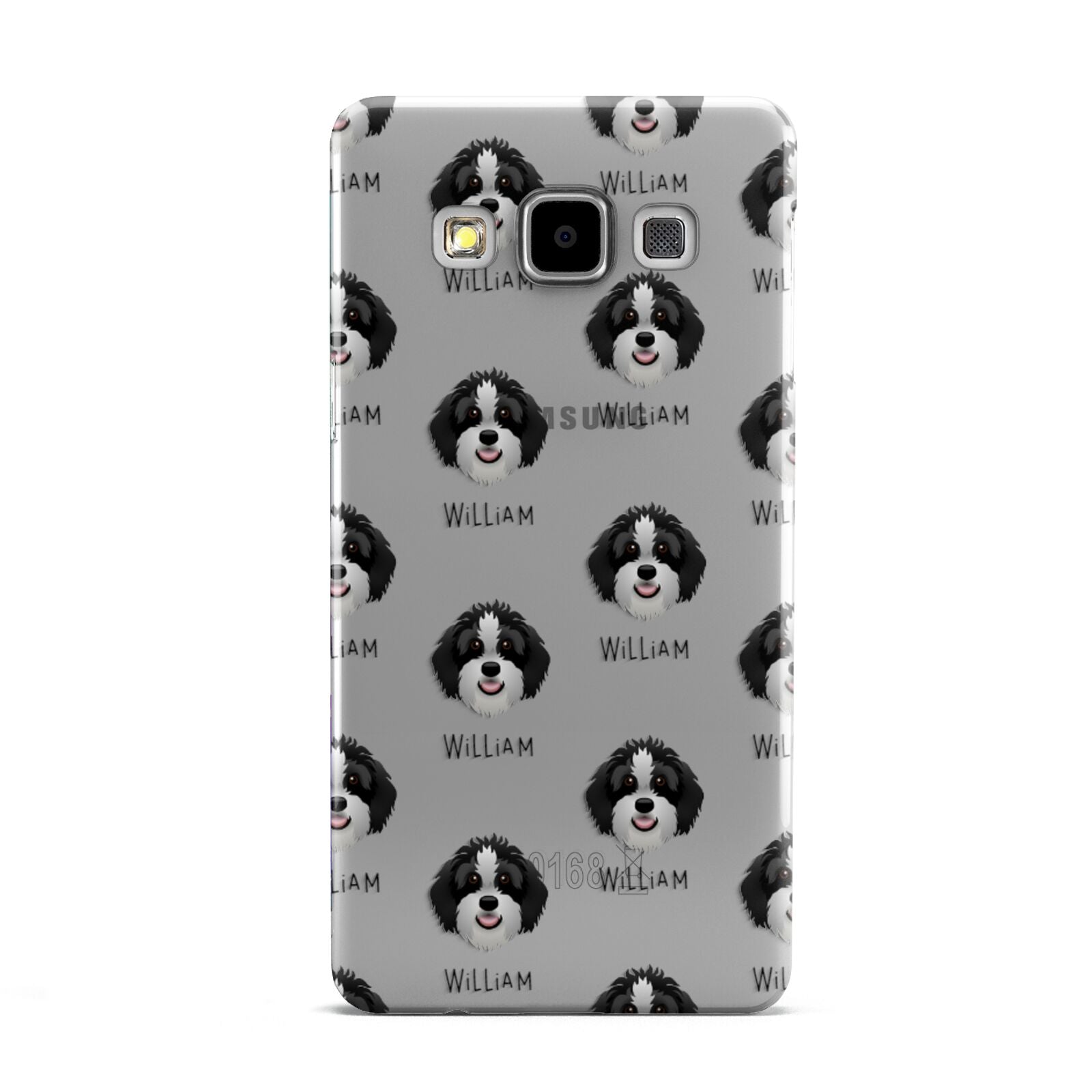 Aussiedoodle Icon with Name Samsung Galaxy A5 Case