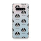 Aussiedoodle Icon with Name Samsung Galaxy S10 Plus Case