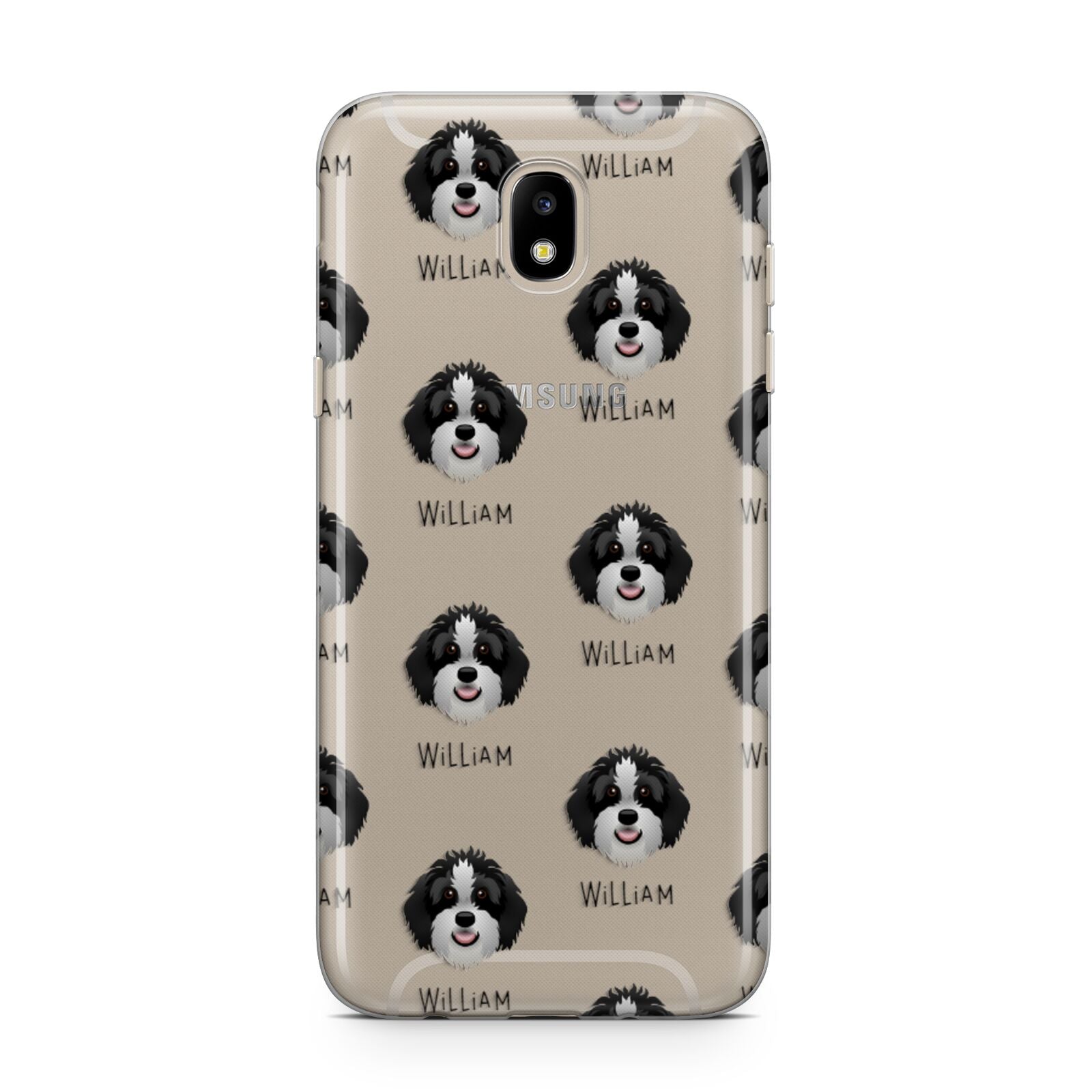Aussiedoodle Icon with Name Samsung J5 2017 Case