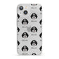 Aussiedoodle Icon with Name iPhone 13 Clear Bumper Case