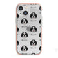 Aussiedoodle Icon with Name iPhone 13 Mini TPU Impact Case with Pink Edges