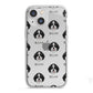 Aussiedoodle Icon with Name iPhone 13 Mini TPU Impact Case with White Edges