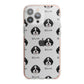 Aussiedoodle Icon with Name iPhone 13 Pro Max TPU Impact Case with Pink Edges