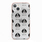 Aussiedoodle Icon with Name iPhone 13 TPU Impact Case with Pink Edges