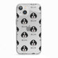 Aussiedoodle Icon with Name iPhone 13 TPU Impact Case with White Edges
