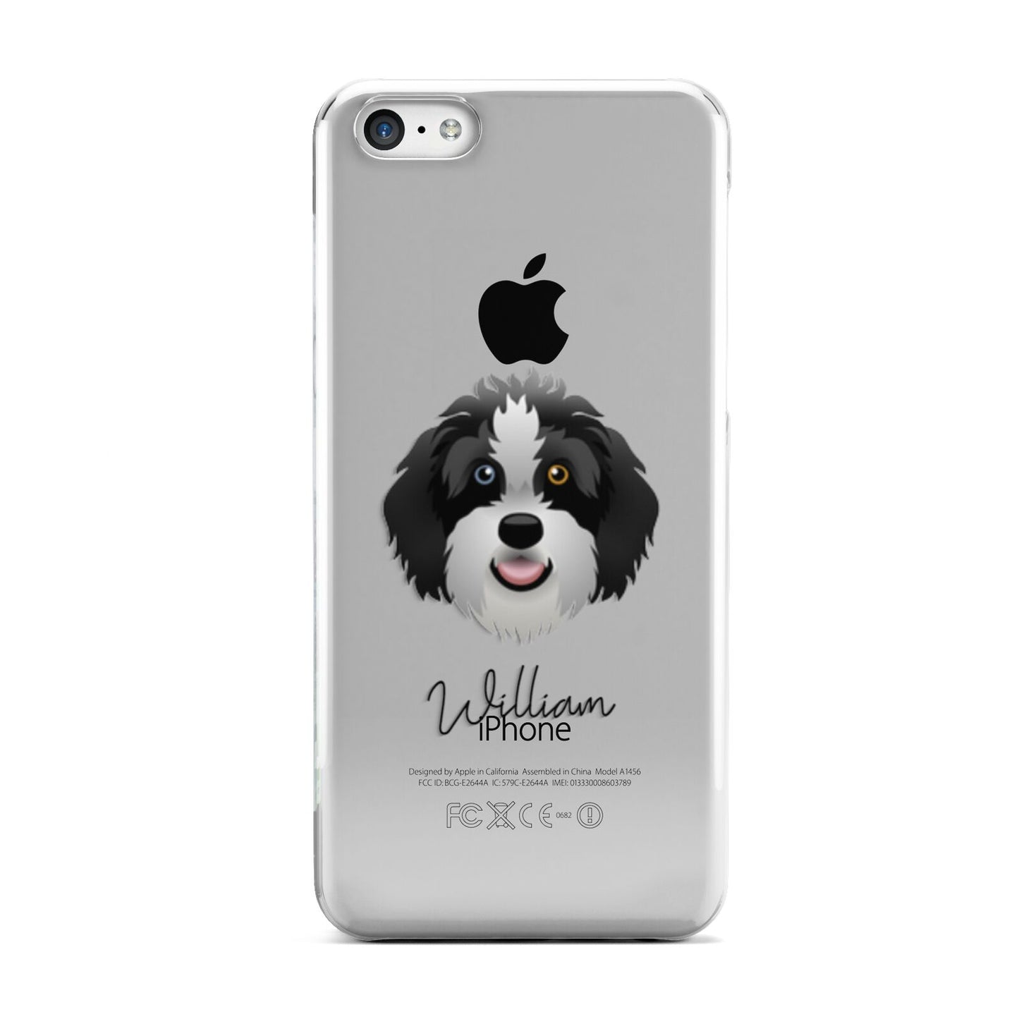 Aussiedoodle Personalised Apple iPhone 5c Case