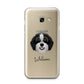 Aussiedoodle Personalised Samsung Galaxy A3 2017 Case on gold phone
