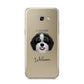 Aussiedoodle Personalised Samsung Galaxy A5 2017 Case on gold phone
