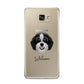 Aussiedoodle Personalised Samsung Galaxy A9 2016 Case on gold phone