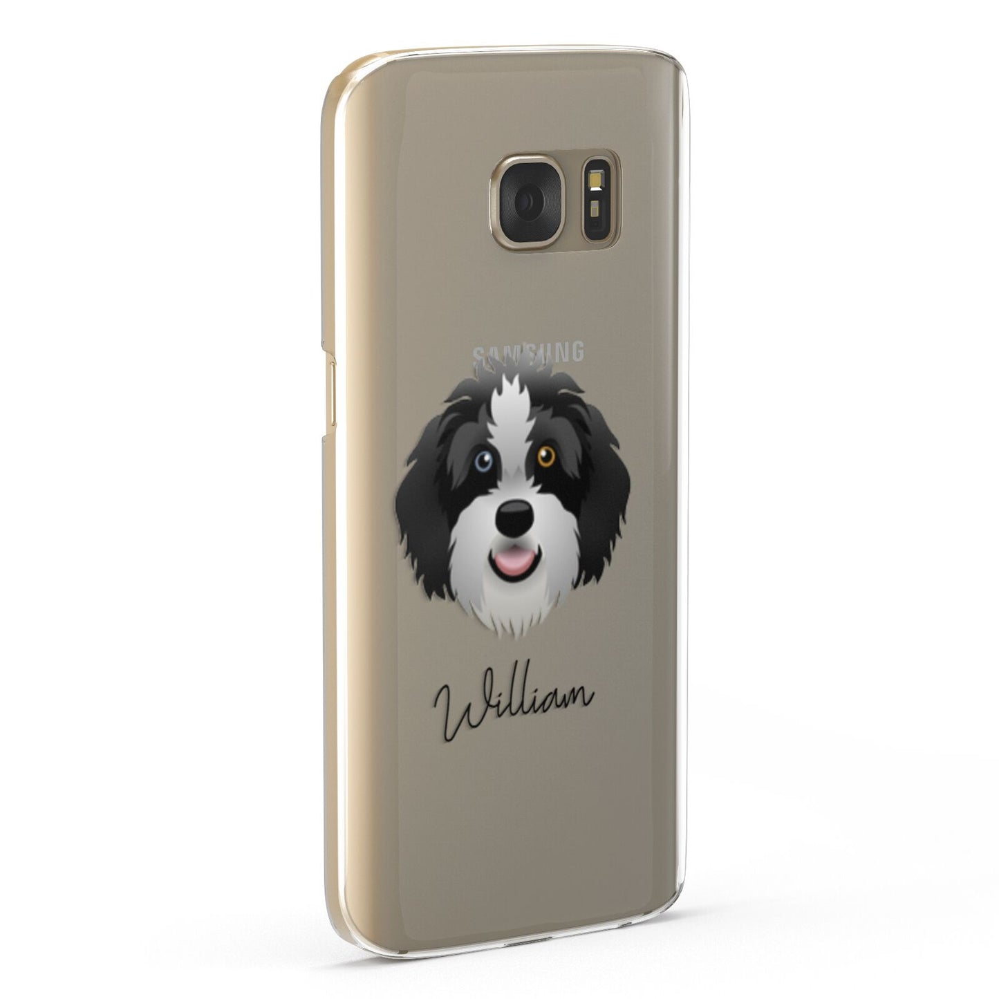 Aussiedoodle Personalised Samsung Galaxy Case Fourty Five Degrees