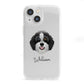 Aussiedoodle Personalised iPhone 13 Mini Clear Bumper Case