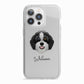 Aussiedoodle Personalised iPhone 13 Pro TPU Impact Case with White Edges