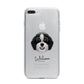 Aussiedoodle Personalised iPhone 7 Plus Bumper Case on Silver iPhone