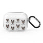 Australian Cattle Dog Icon with Name AirPods Pro Clear Case