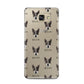 Australian Cattle Dog Icon with Name Samsung Galaxy A5 2016 Case on gold phone