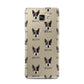 Australian Cattle Dog Icon with Name Samsung Galaxy A7 2016 Case on gold phone