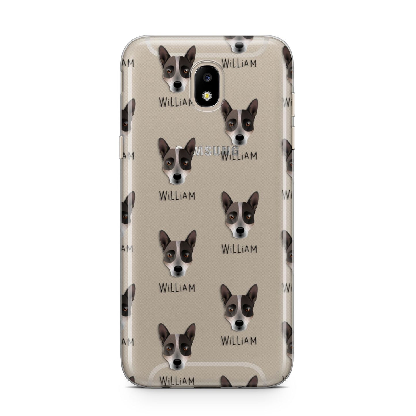 Australian Cattle Dog Icon with Name Samsung J5 2017 Case