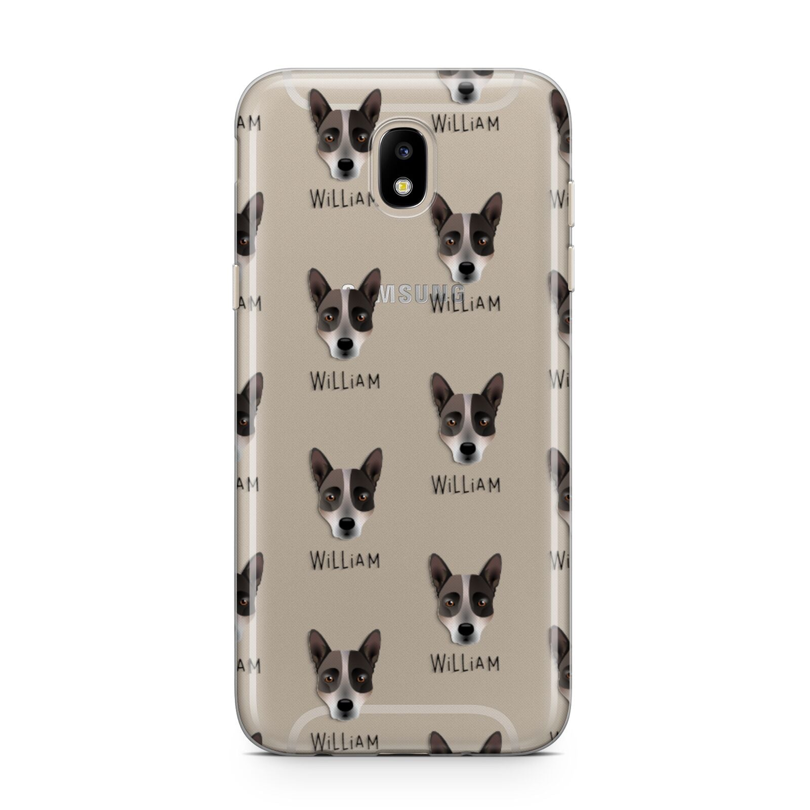 Australian Cattle Dog Icon with Name Samsung J5 2017 Case