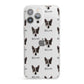 Australian Cattle Dog Icon with Name iPhone 13 Pro Max Clear Bumper Case