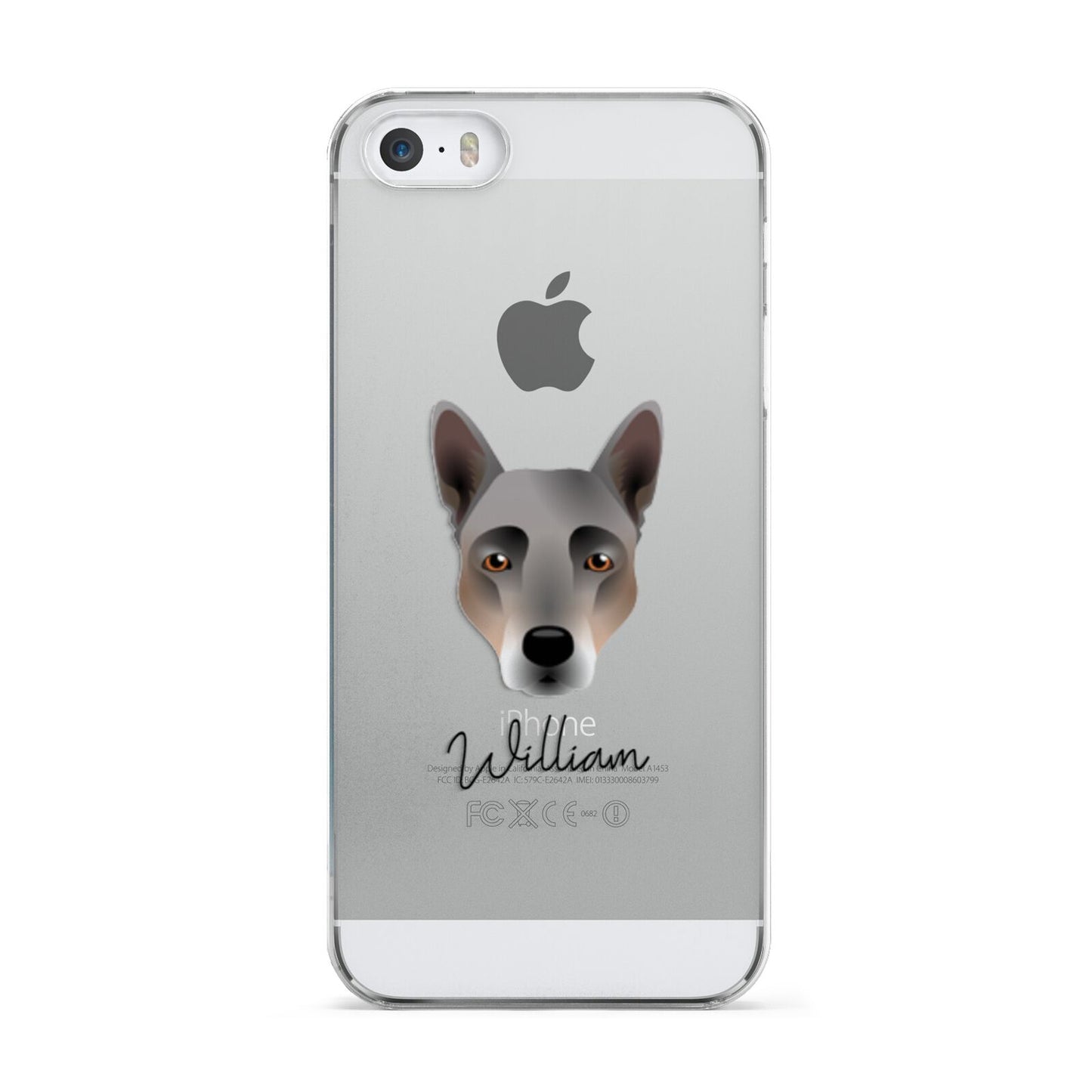 Australian Cattle Dog Personalised Apple iPhone 5 Case