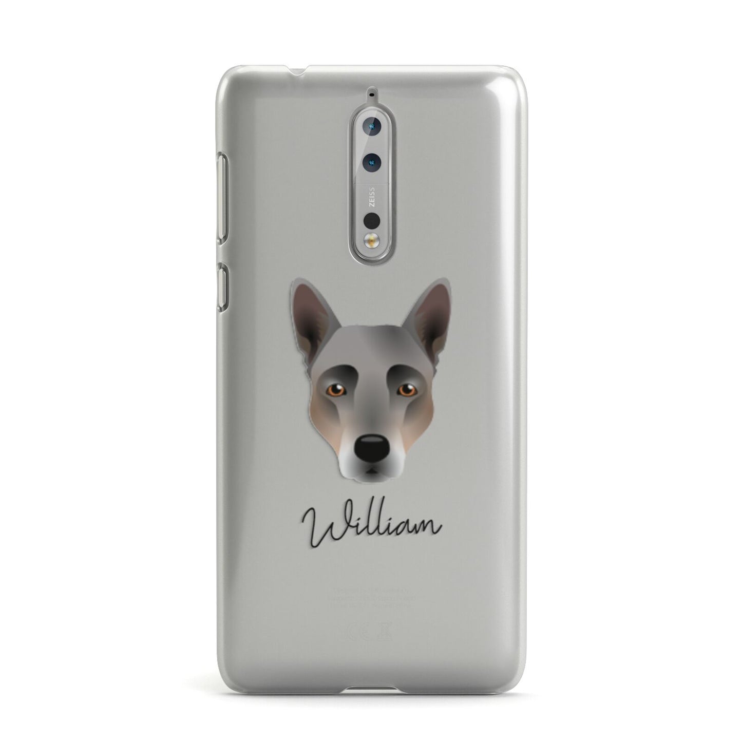 Australian Cattle Dog Personalised Nokia Case