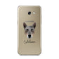 Australian Cattle Dog Personalised Samsung Galaxy A5 2017 Case on gold phone