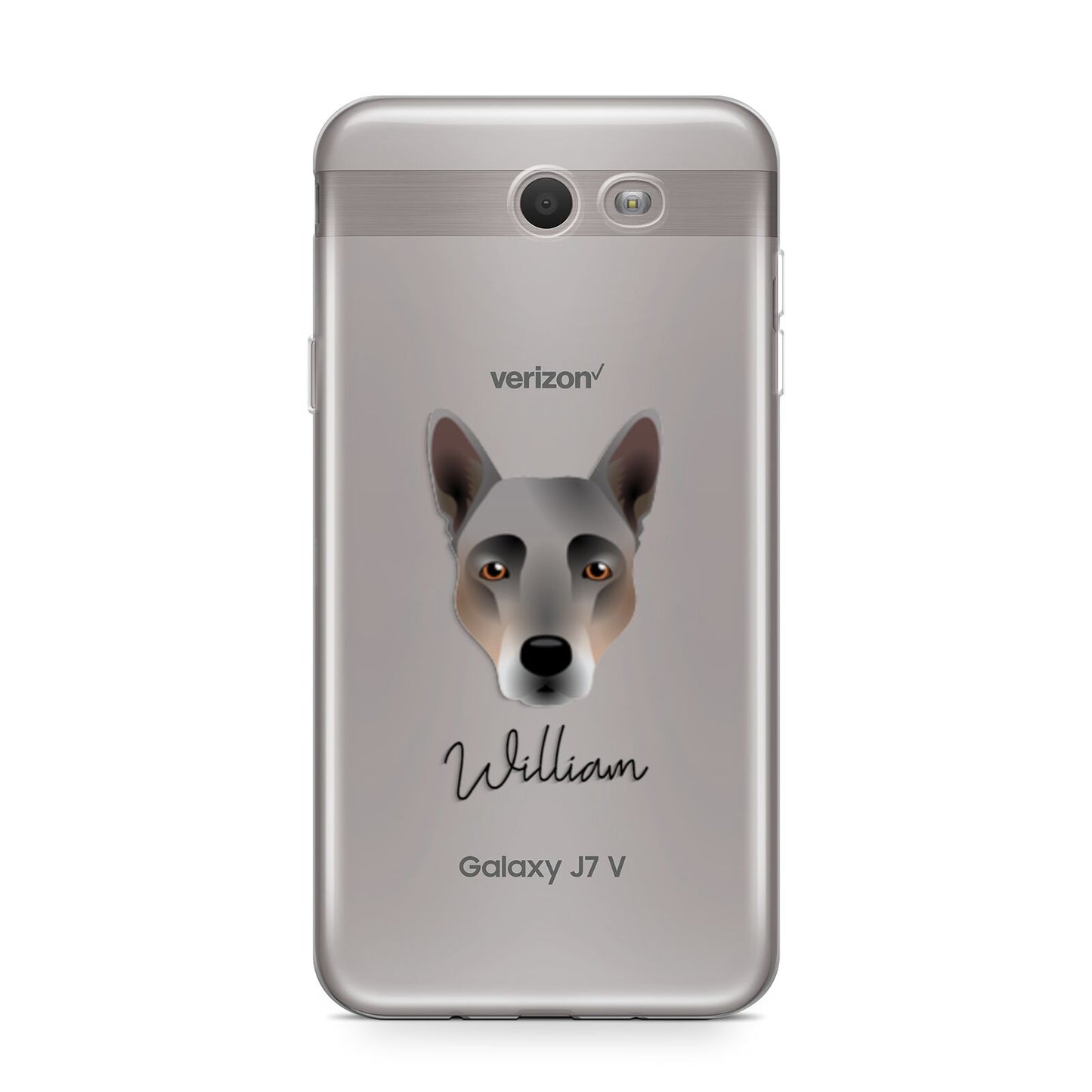 Australian Cattle Dog Personalised Samsung Galaxy J7 2017 Case