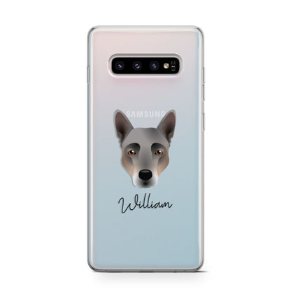 Australian Cattle Dog Personalised Samsung Galaxy S10 Case