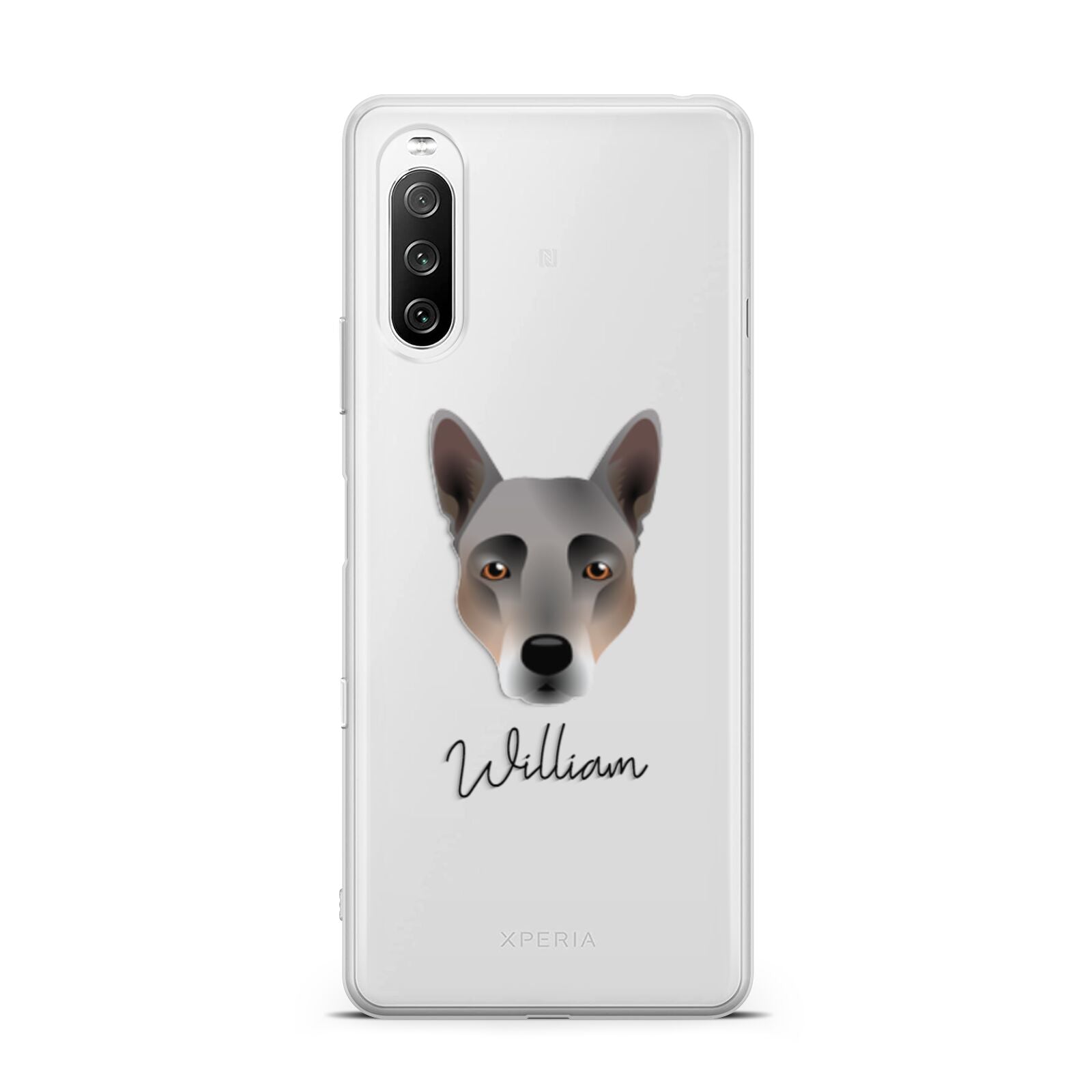 Australian Cattle Dog Personalised Sony Xperia 10 III Case