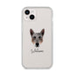 Australian Cattle Dog Personalised iPhone 14 Plus Clear Tough Case Starlight