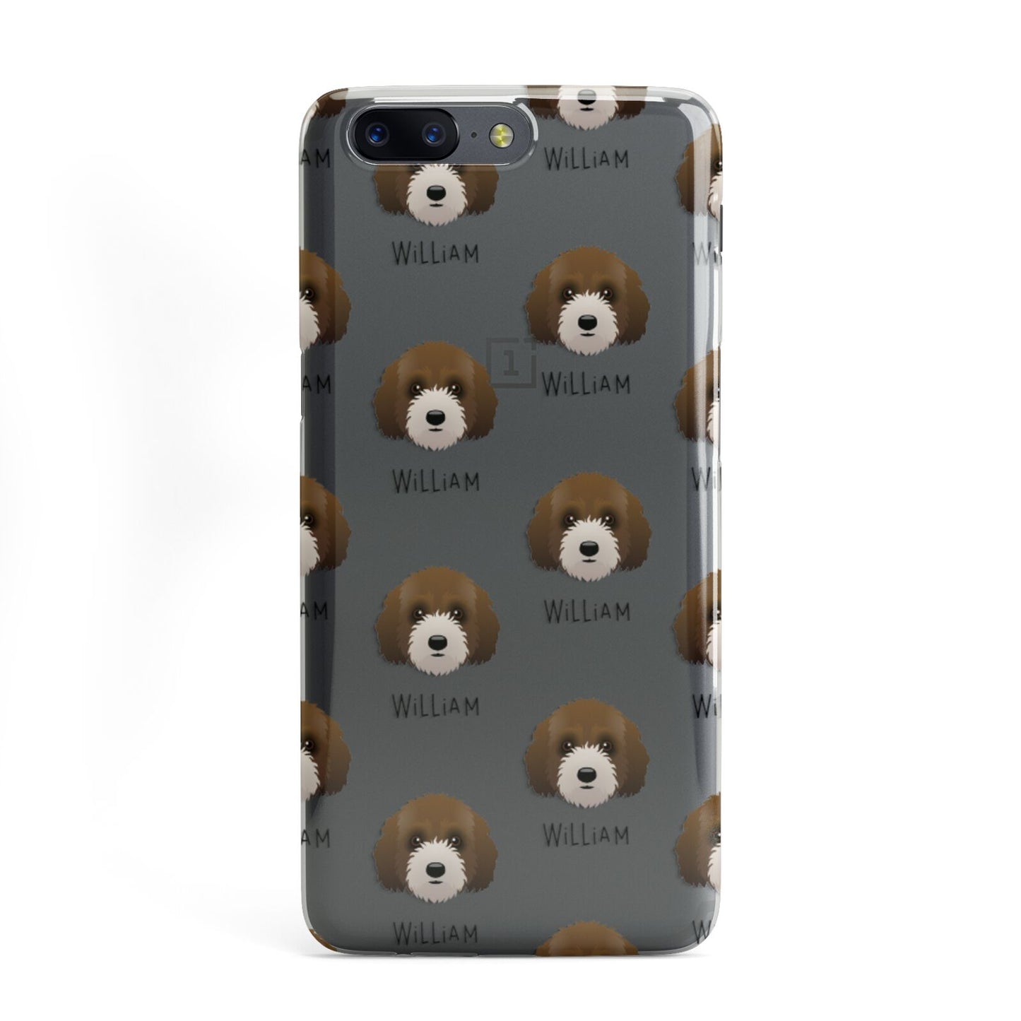 Australian Labradoodle Icon with Name OnePlus Case