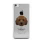 Australian Labradoodle Personalised Apple iPhone 5c Case