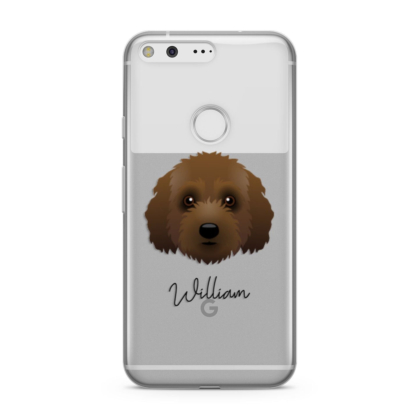 Australian Labradoodle Personalised Google Pixel Case