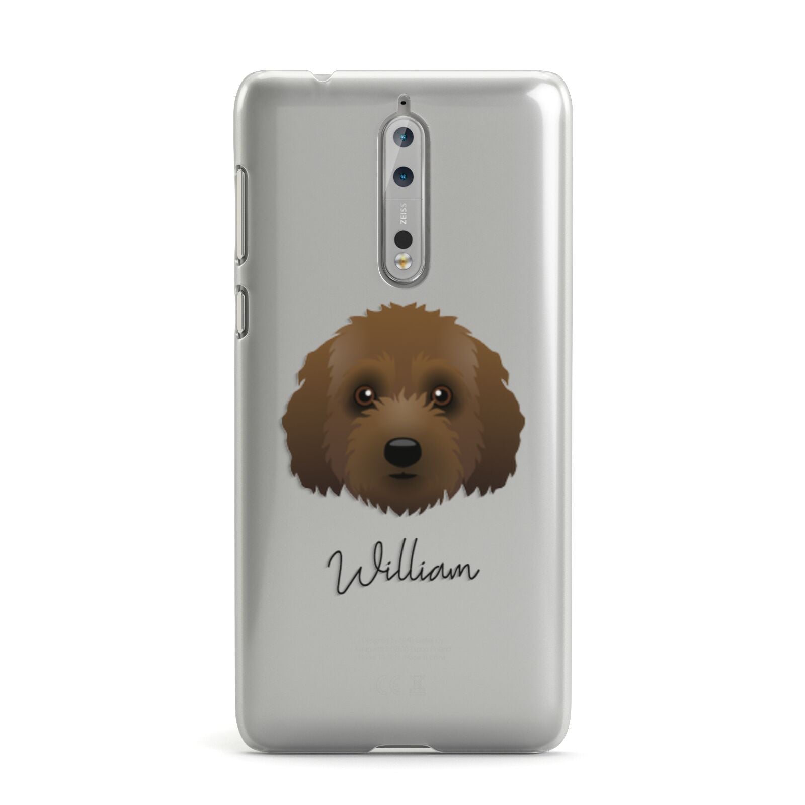 Australian Labradoodle Personalised Nokia Case