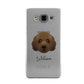 Australian Labradoodle Personalised Samsung Galaxy A3 Case