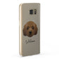 Australian Labradoodle Personalised Samsung Galaxy Case Fourty Five Degrees