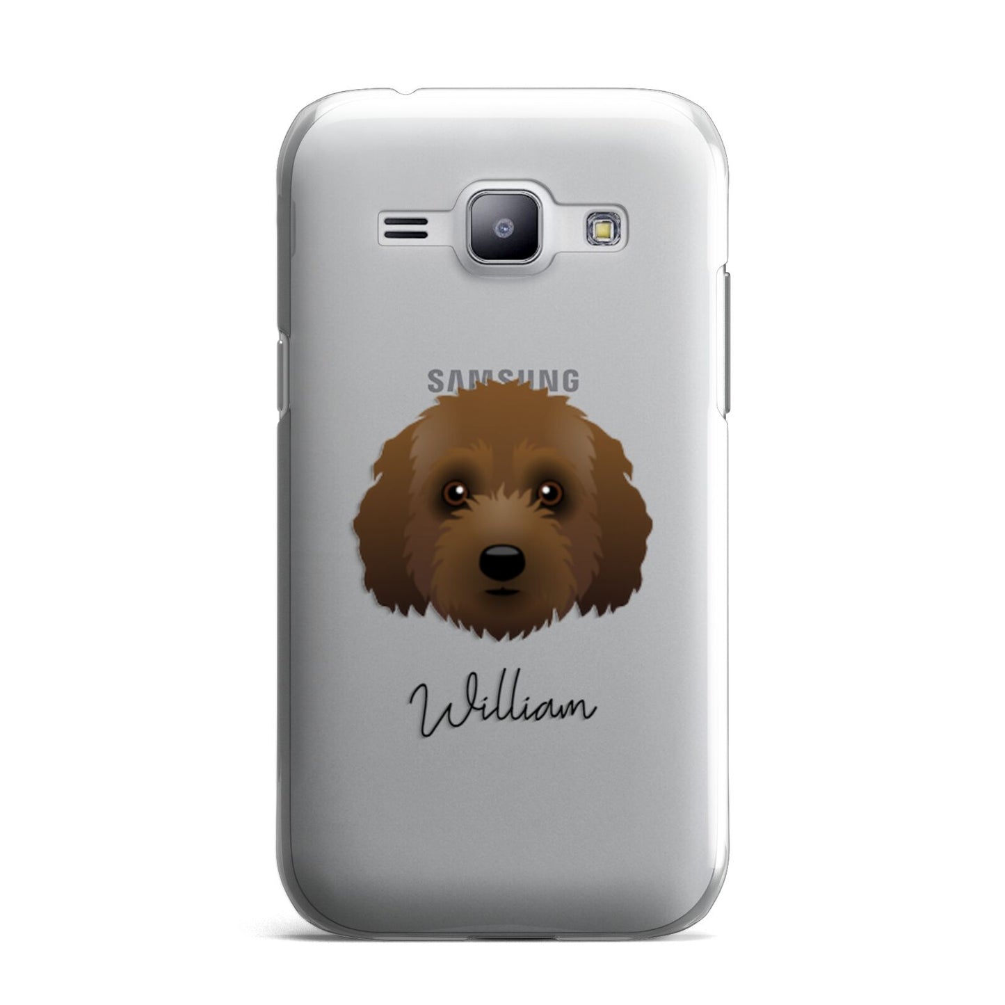 Australian Labradoodle Personalised Samsung Galaxy J1 2015 Case