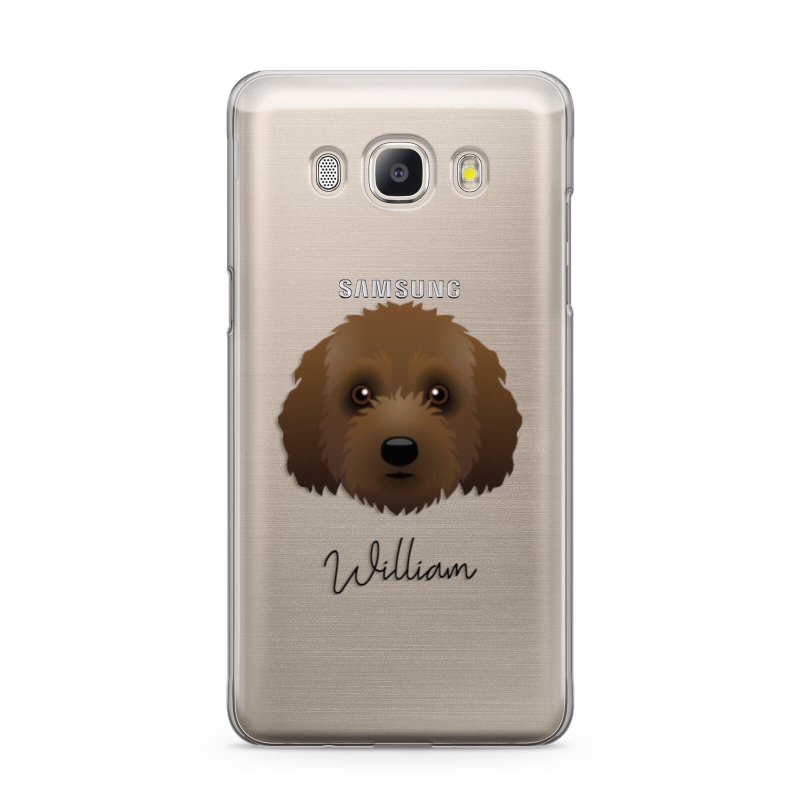 Australian Labradoodle Personalised Samsung Galaxy J5 2016 Case