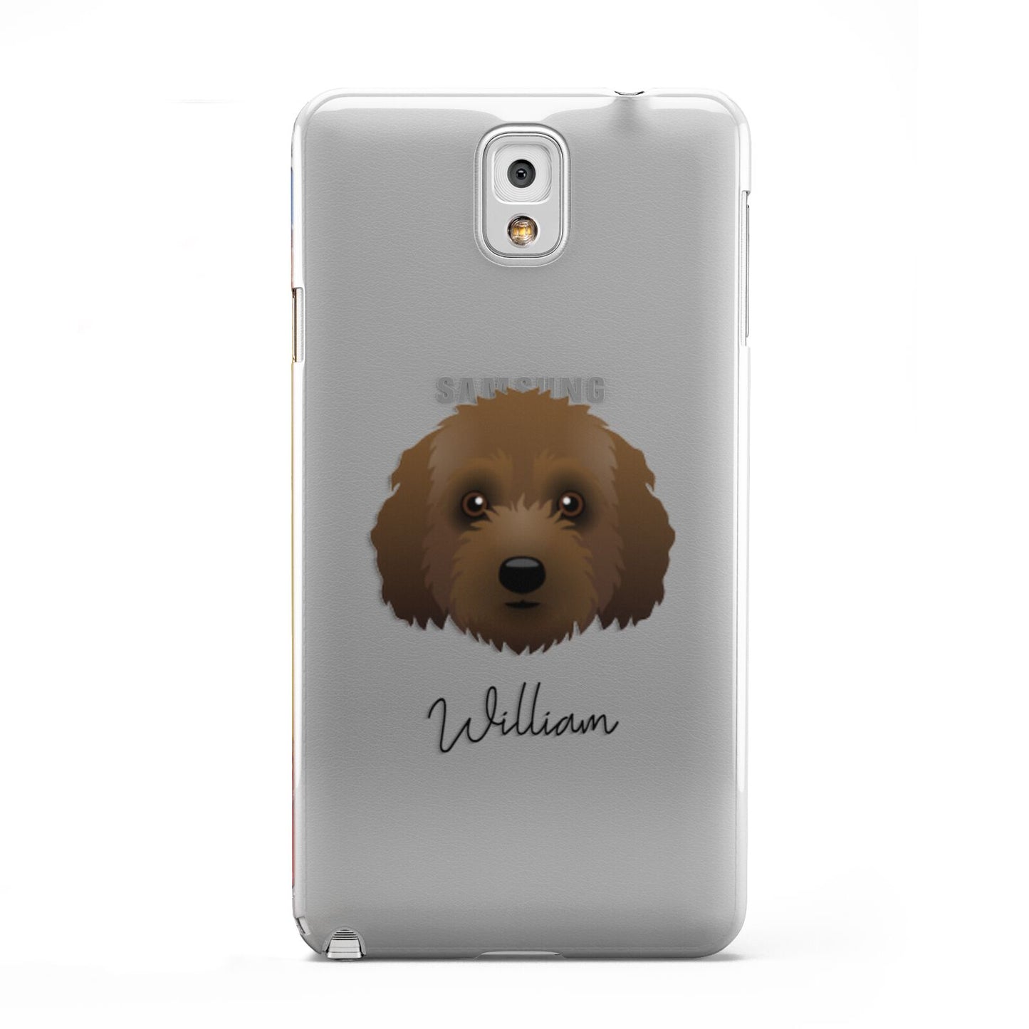 Australian Labradoodle Personalised Samsung Galaxy Note 3 Case
