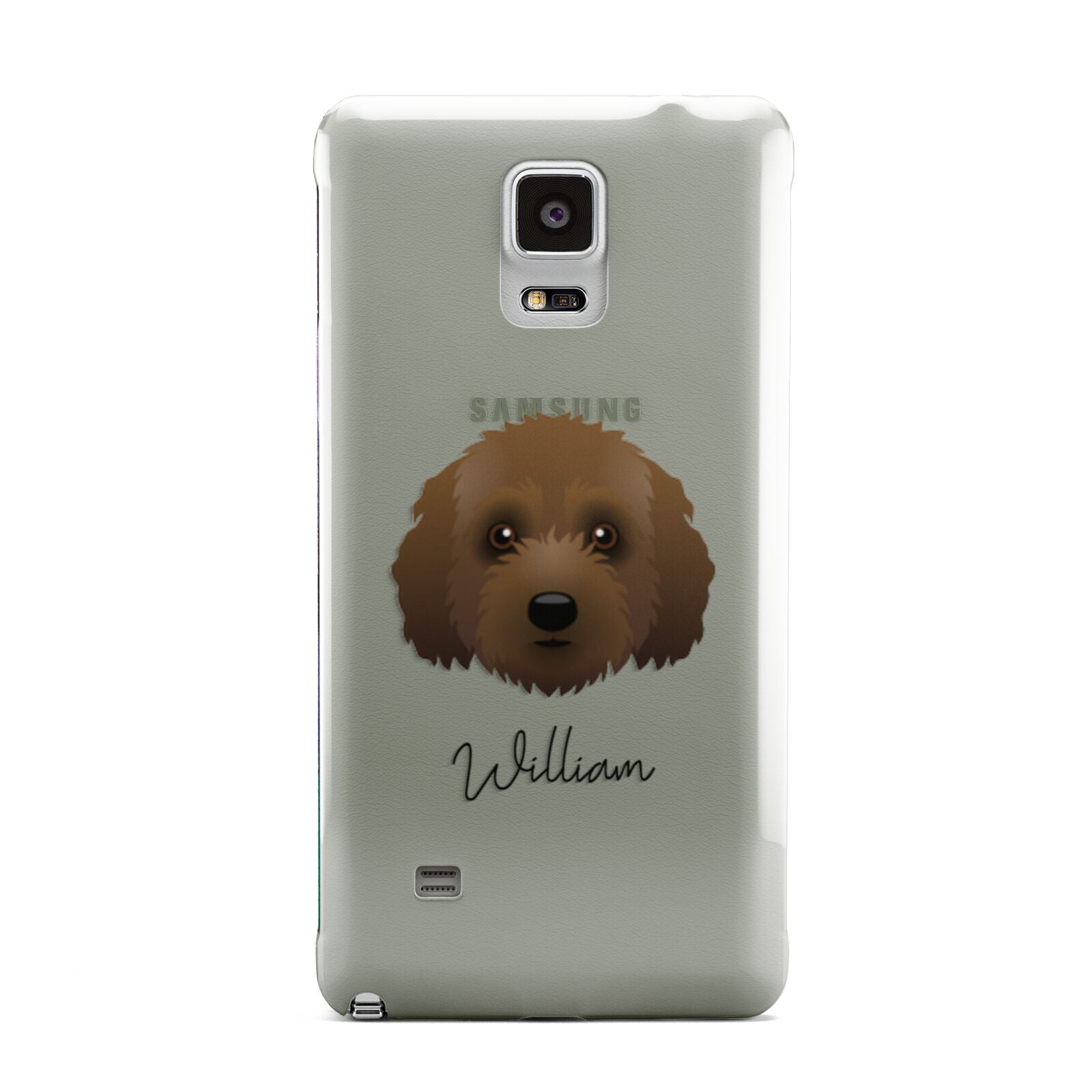 Australian Labradoodle Personalised Samsung Galaxy Note 4 Case