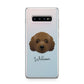 Australian Labradoodle Personalised Samsung Galaxy S10 Plus Case