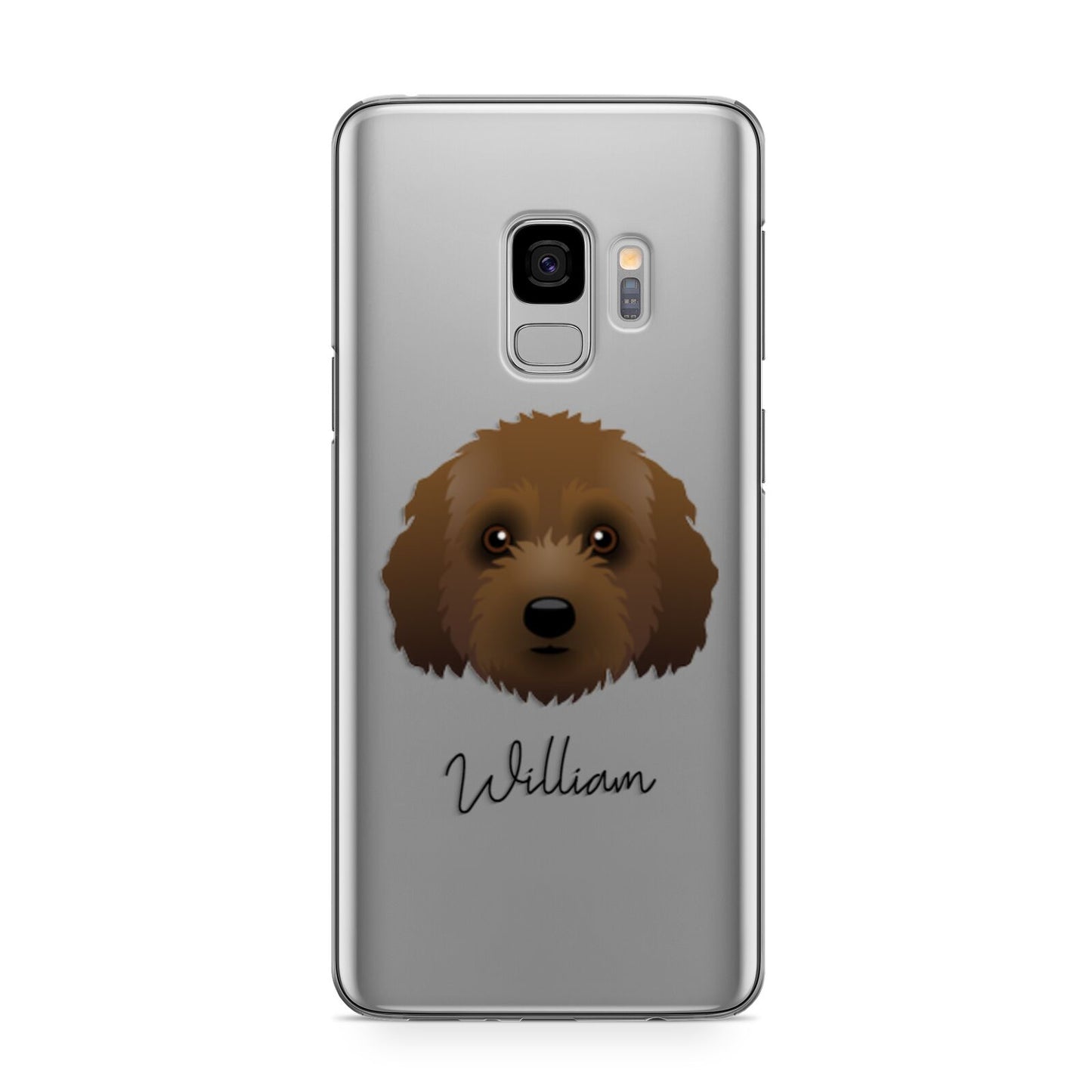 Australian Labradoodle Personalised Samsung Galaxy S9 Case