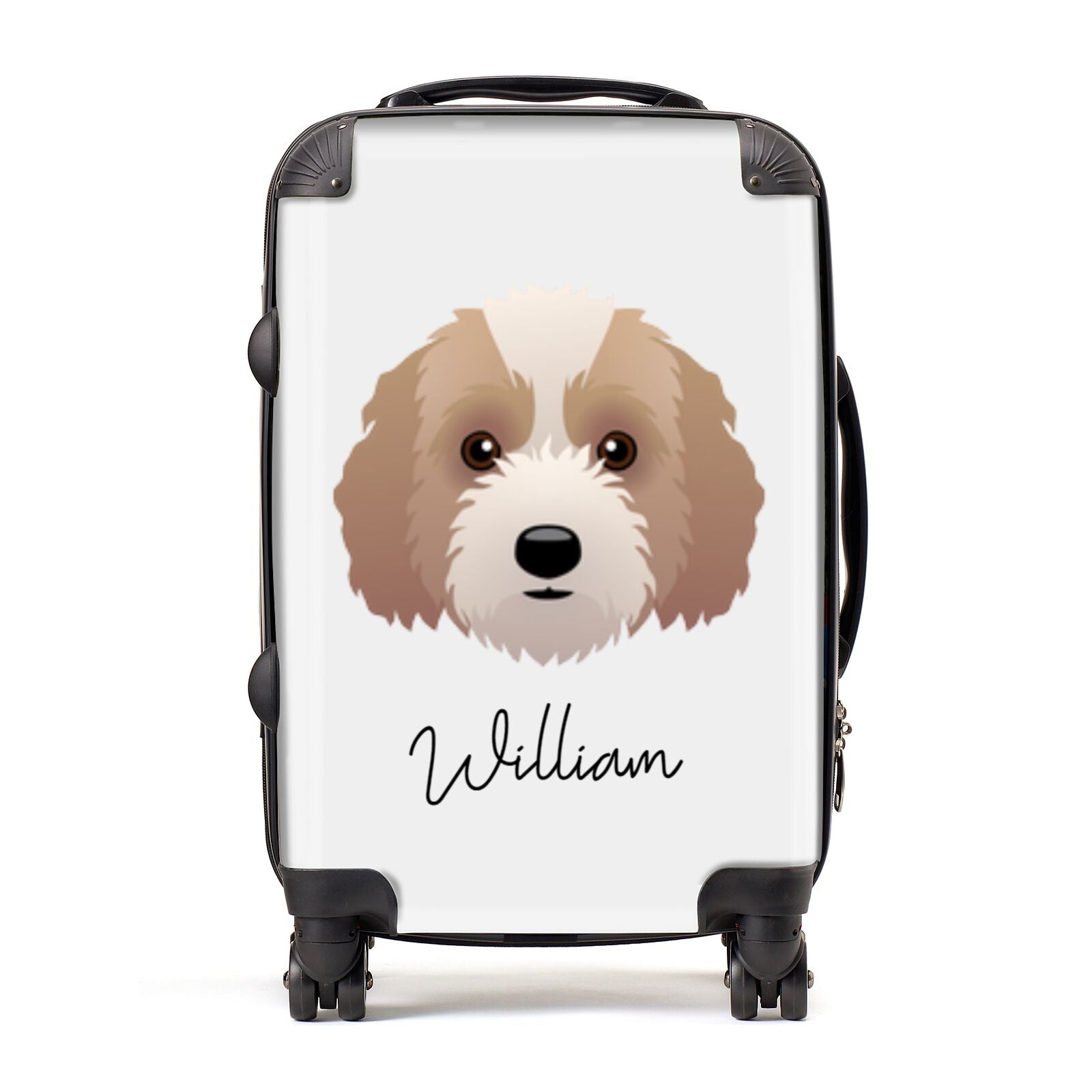 Australian Labradoodle Personalised Suitcase