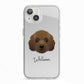Australian Labradoodle Personalised iPhone 13 TPU Impact Case with White Edges